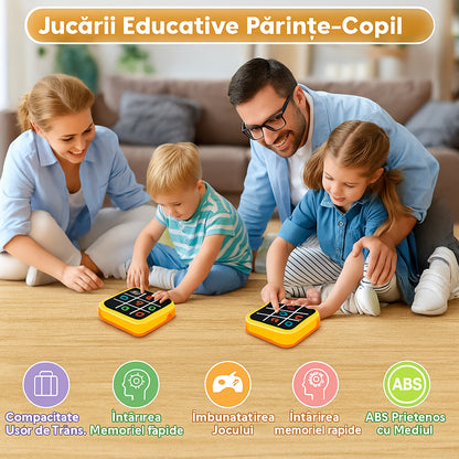 JOC TIC-TAC-TOE 3 ÎN 1: 🎲✨ „Jocul care îi îndepărtează pe copiii tăi de ecrane și unește familia” 👨‍👩‍👧‍👦💖